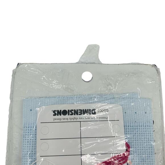 VTG 2003 Dimensions Cross Stitch Kit Opened Package/Unused 5”x7” Kitty Cat Lover - Picture 3 of 7